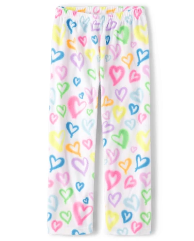 Girls Hearts Pajama Pants
