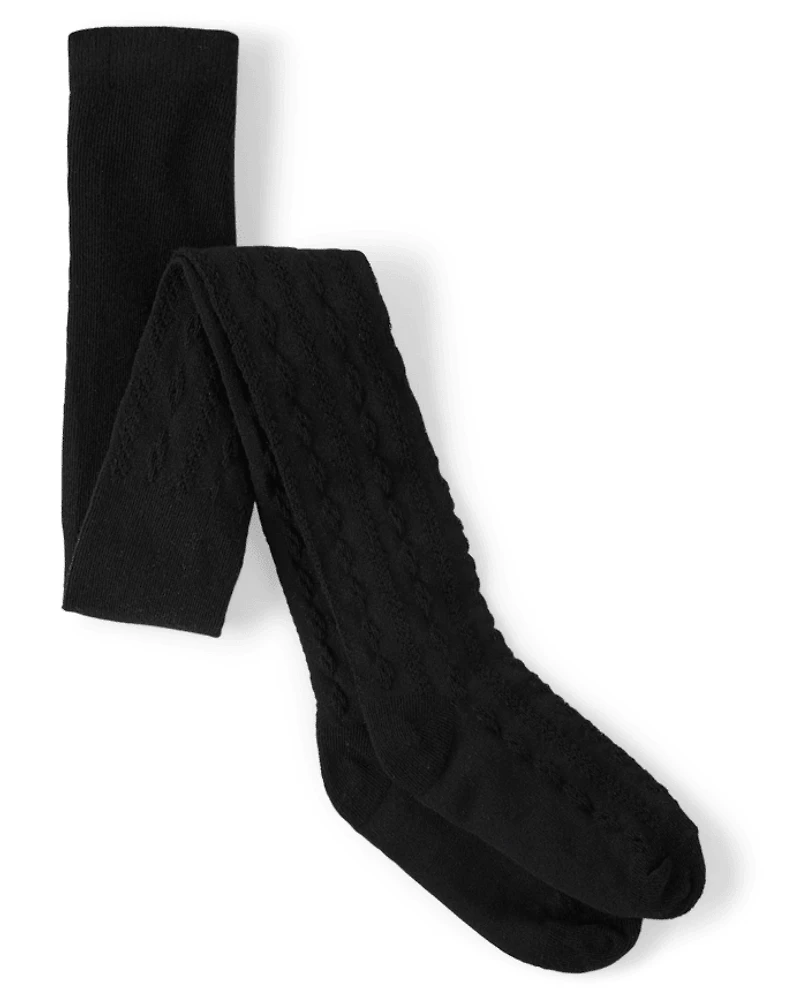 Girls Pointelle Tights