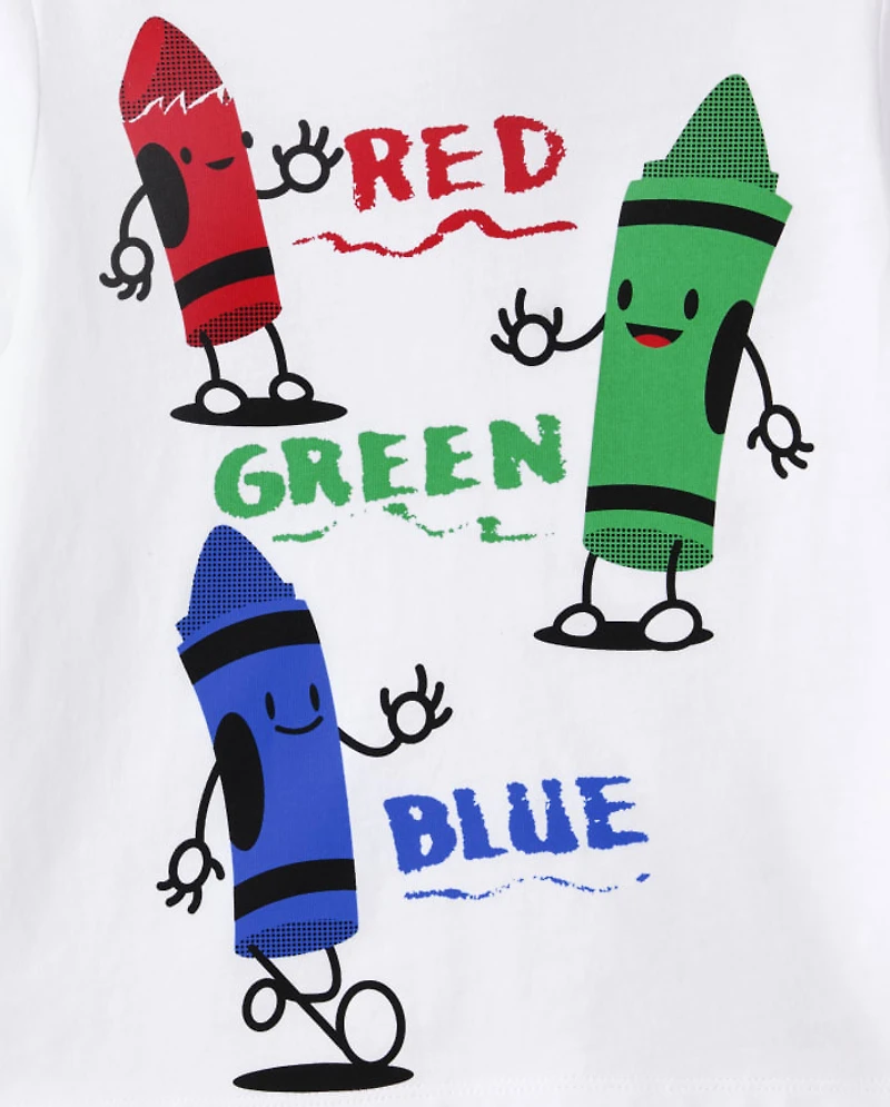 Baby And Toddler Boys Education Graphic Tee 3-Pack
