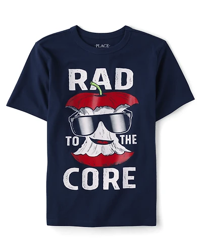Boys Rad Apple Graphic Tee