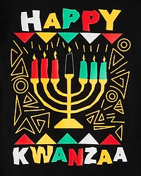 Kids Happy Kwanza Graphic Tee