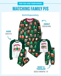 Baby And Toddler Matching Family Merry Everything Snug Fit Cotton Pajamas