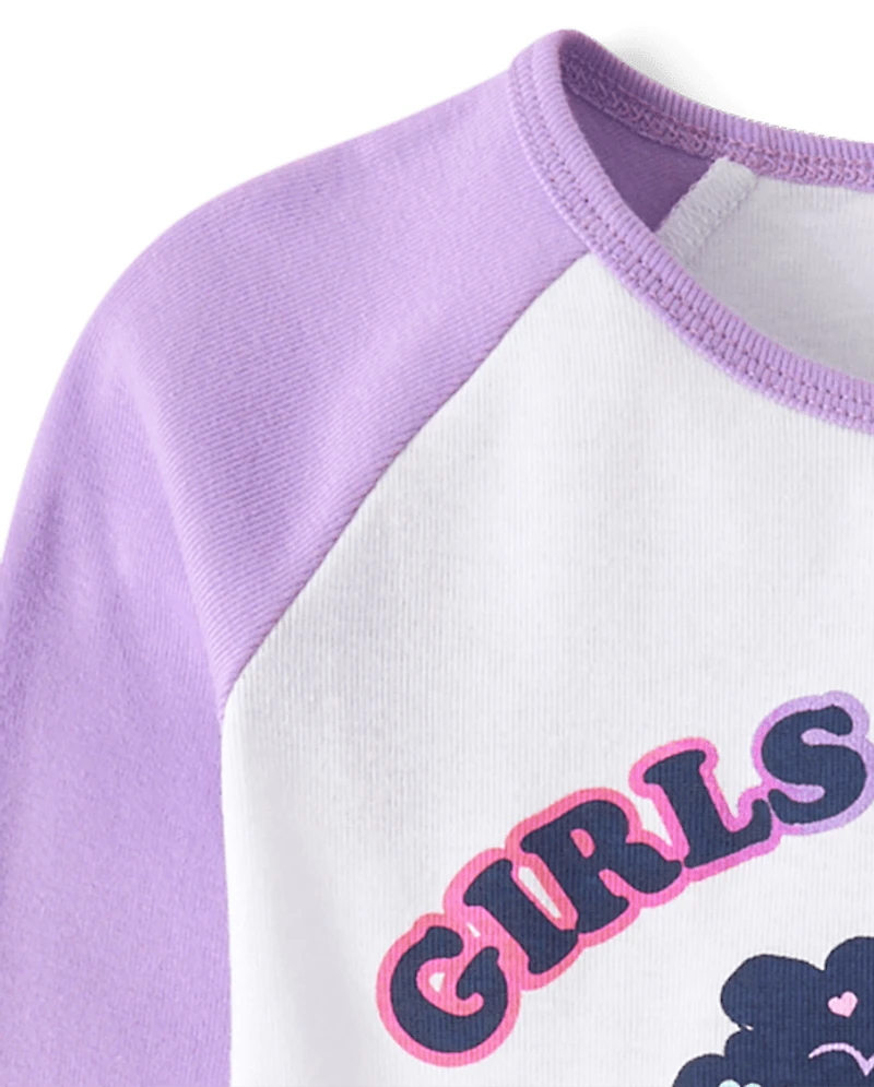 Girls Can Do Anything Snug Fit Cotton Pajamas
