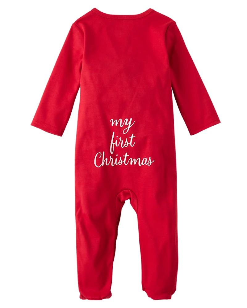 Baby First Christmas Coverall