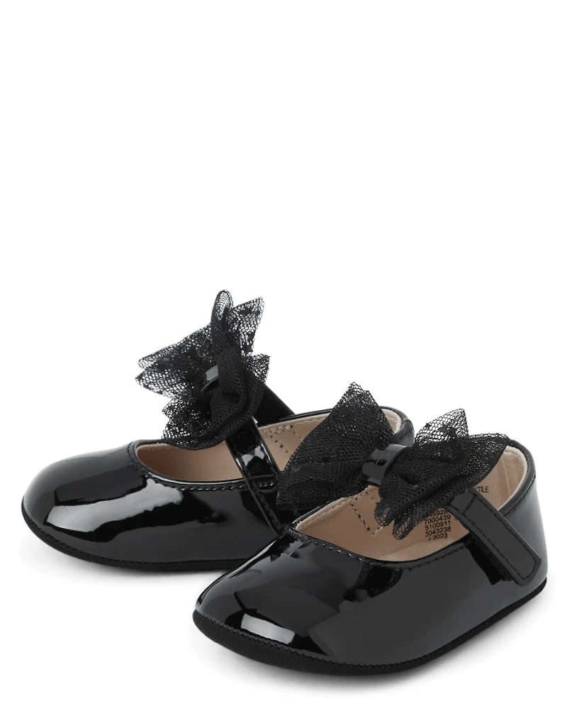 Baby Girls Bow Ballet Flats