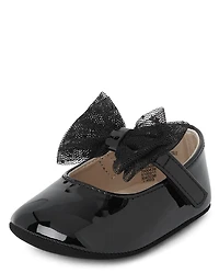 Baby Girls Bow Ballet Flats