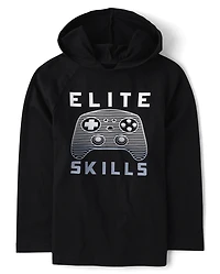 Boys Graphic Hooded Top