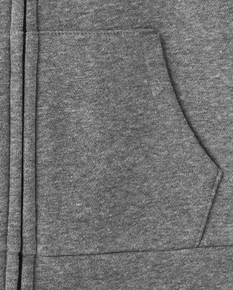 Girls Love French Terry Zip-Up Hoodie
