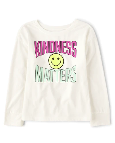 Girls Graphic Boxy Top