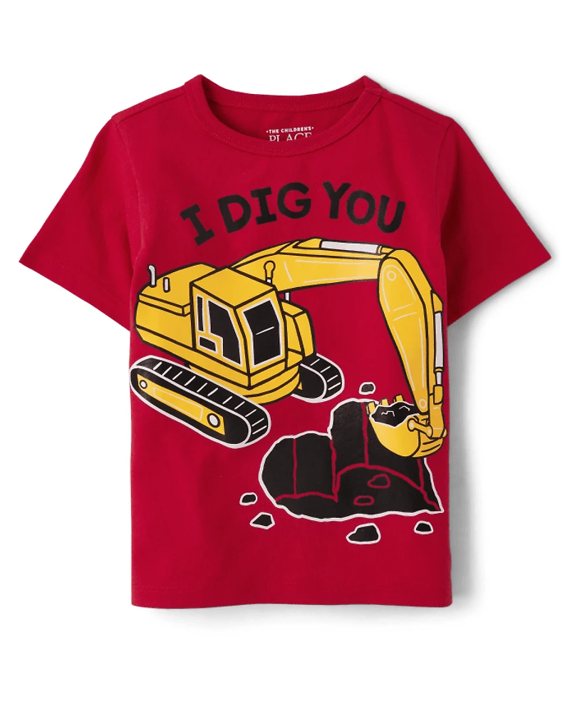 Baby And Toddler Boys I Dig You Graphic Tee