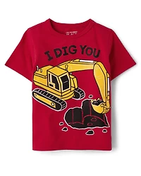 Baby And Toddler Boys I Dig You Graphic Tee