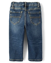 Jean décontracté extensible de base pour tout-petit garçon