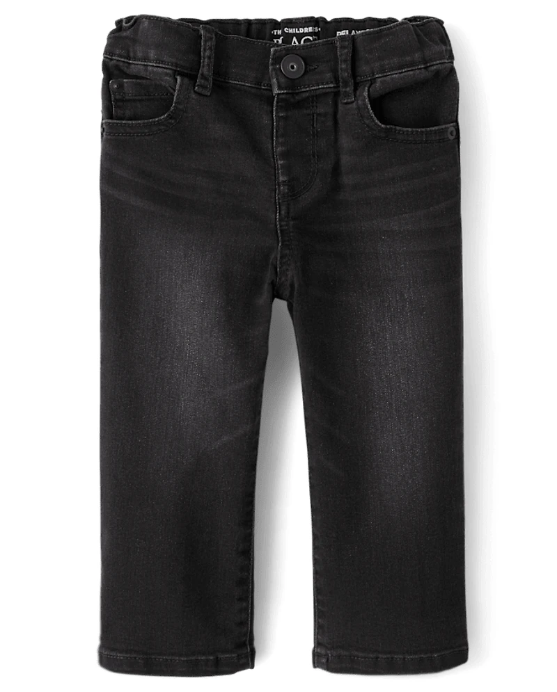 Jean décontracté extensible de base pour tout-petit garçon