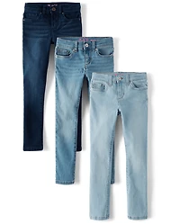 Girls Skinny Jeans 3-Pack