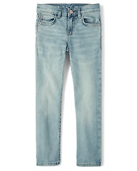 Boys Stretch Straight Jeans - Slim