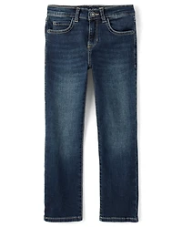Boys Stretch Straight Jeans - Husky