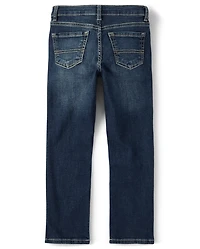 Boys Stretch Straight Jeans - Husky