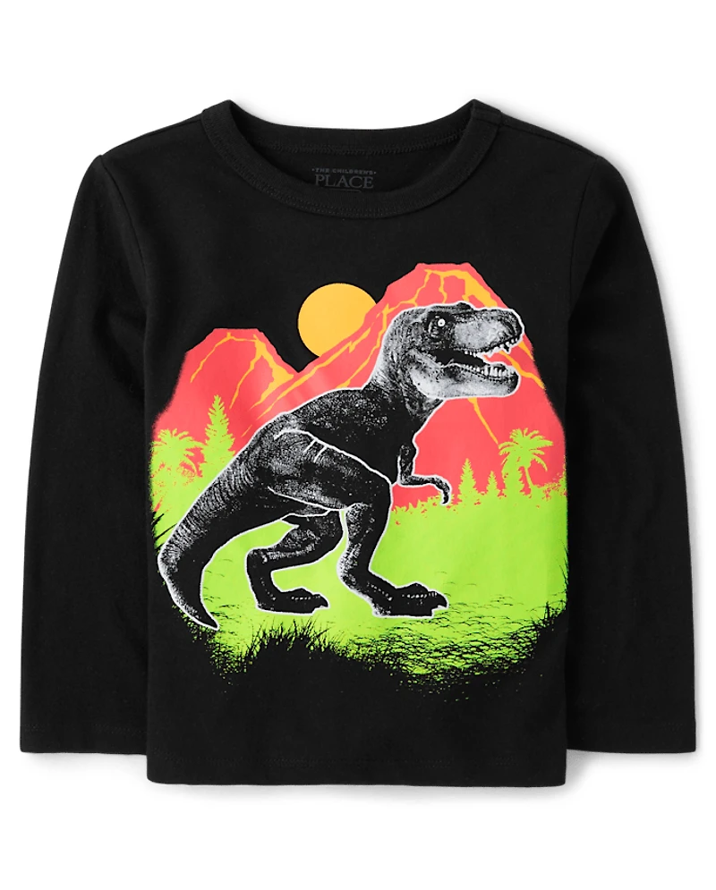Baby And Toddler Boys T-Rex Graphic Tee