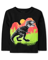 Baby And Toddler Boys T-Rex Graphic Tee