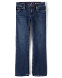 Lot de 2 jeans bootcut pour filles