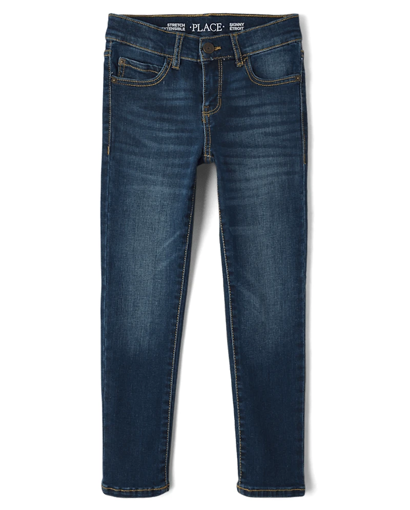 Jean skinny stretch basique pour garçon