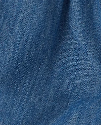 Baby And Toddler Girls Chambray Pull On Shorts