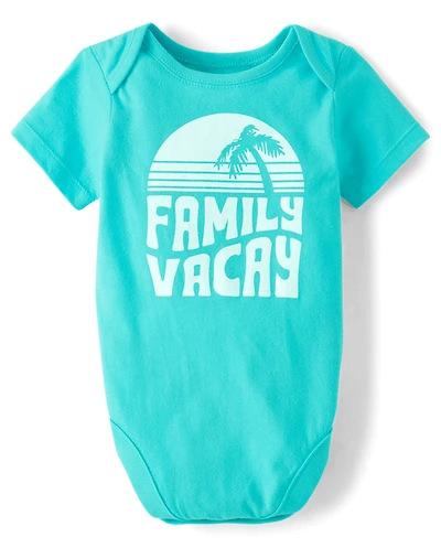 Baby Matching Family Vacay Graphic Bodysuit