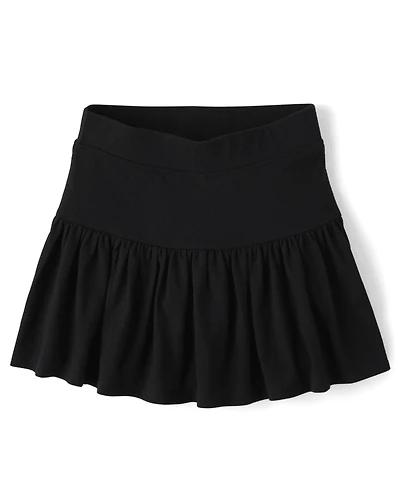 Girls Tiered Skort