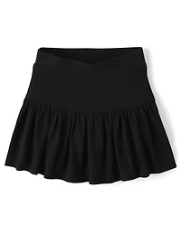 Girls Tiered Skort