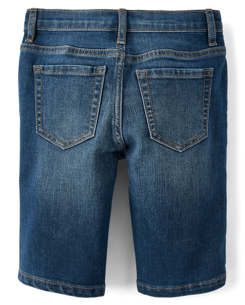 Girls Skimmer Jean Shorts