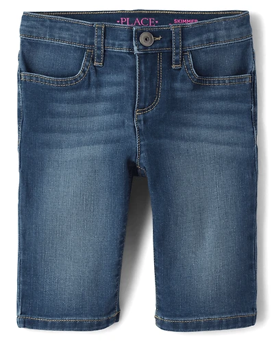 Girls Skimmer Jean Shorts