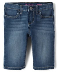 Girls Skimmer Jean Shorts