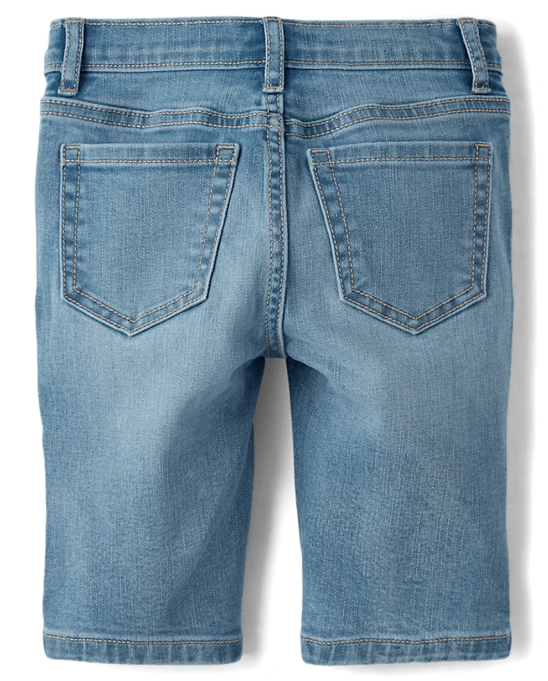 Short en jean court pour filles