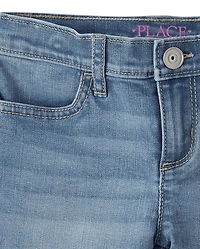 Girls Skimmer Jean Shorts