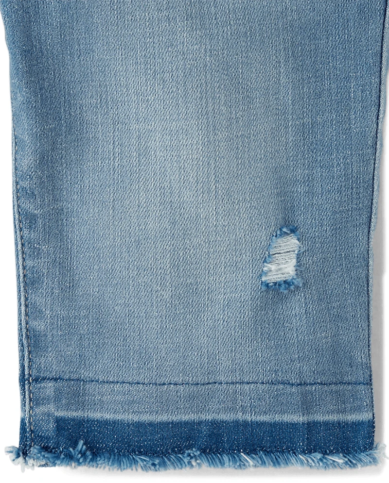 Short en jean pour fille