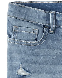 Girls Skimmer Jean Shorts