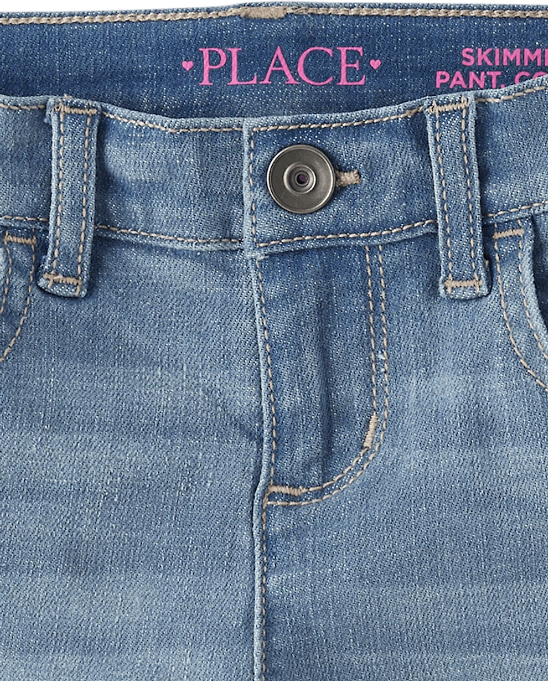 Girls Skimmer Jean Shorts