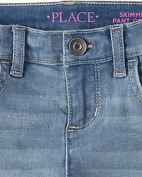 Girls Skimmer Jean Shorts