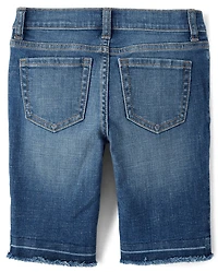 Girls Denim Skimmer Shorts