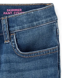 Girls Denim Skimmer Shorts