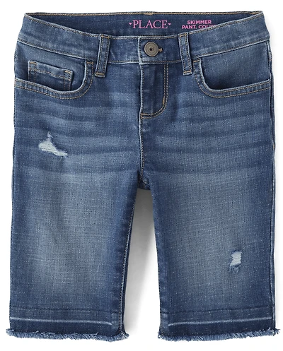 Short en jean pour fille