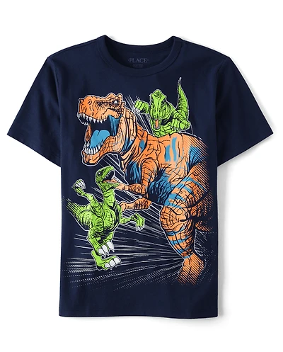 Boys Dino Graphic Tee