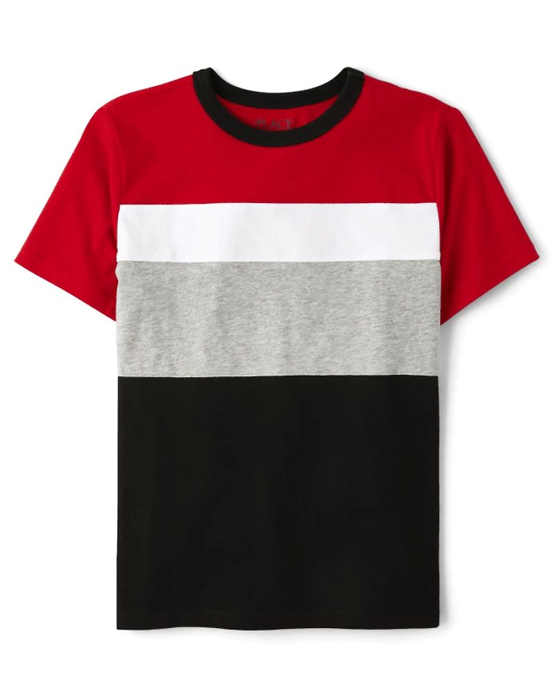 Boys Colorblock Top