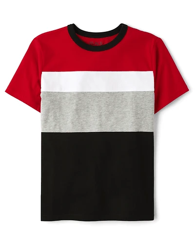 Boys Colorblock Top