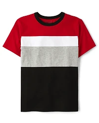 Boys Colorblock Top
