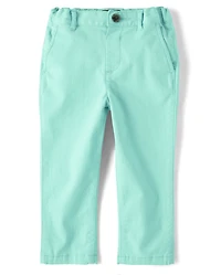 Baby And Toddler Boys Uniform Stretch Skinny Chino Pants