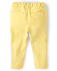 Baby And Toddler Boys Uniform Stretch Skinny Chino Pants