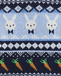 Baby And Toddler Boys Intarsia Bunny Sweater Vest