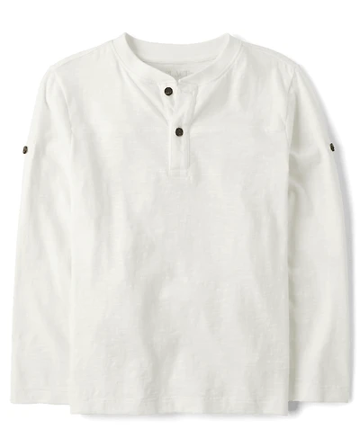 Boys Henley Top