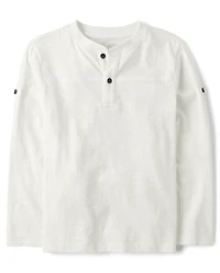 Boys Henley Top